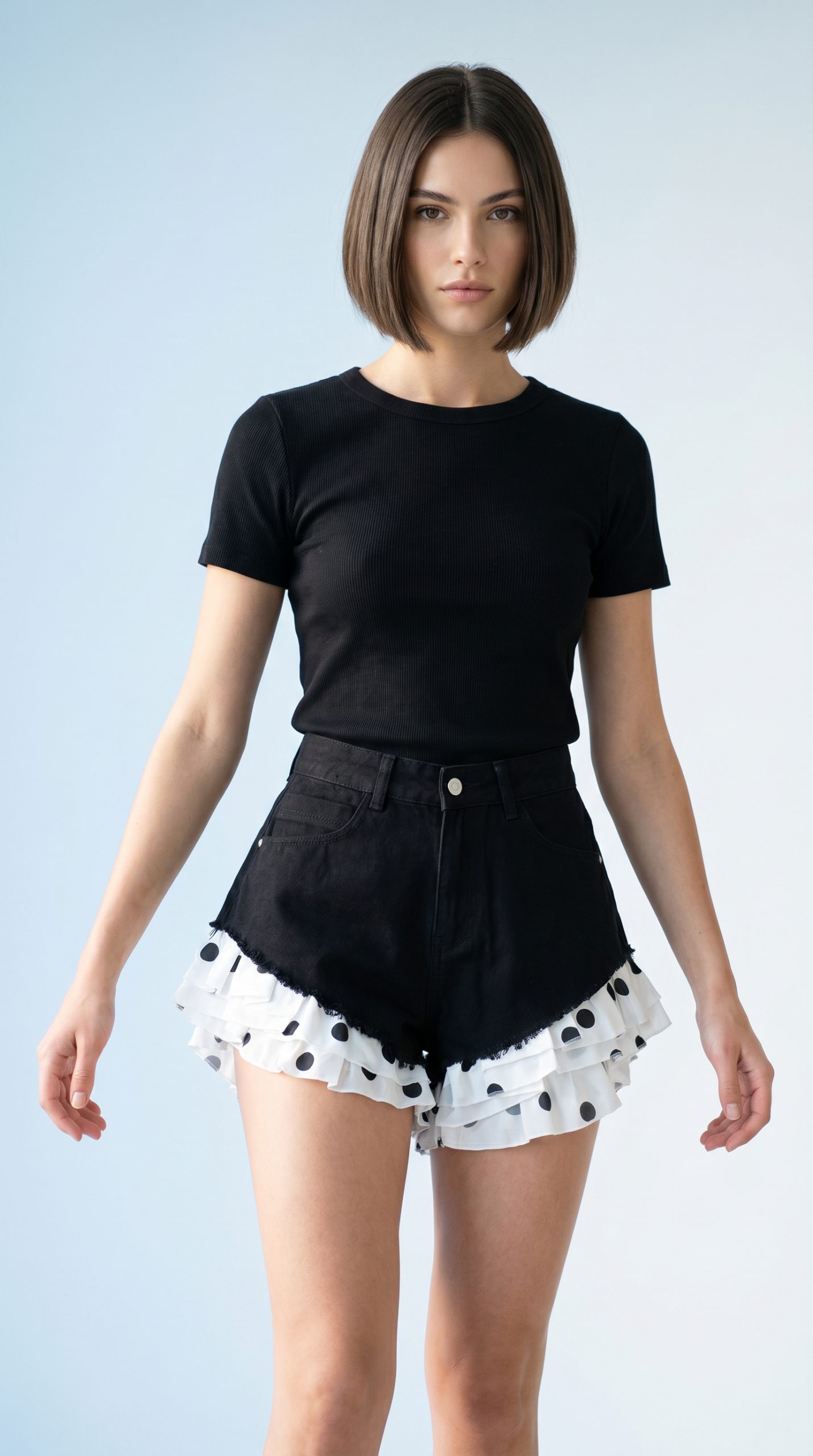 French Kiss Dot Shorts